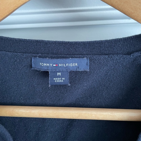 2/$20 Tommy Hilfiger navy blue sweater - Picture 2 of 5